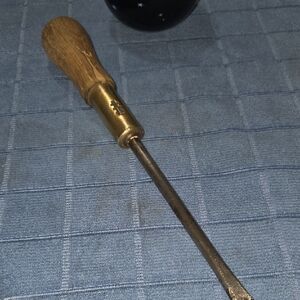 Wood Stanley Yankee Handle Metal Tool
